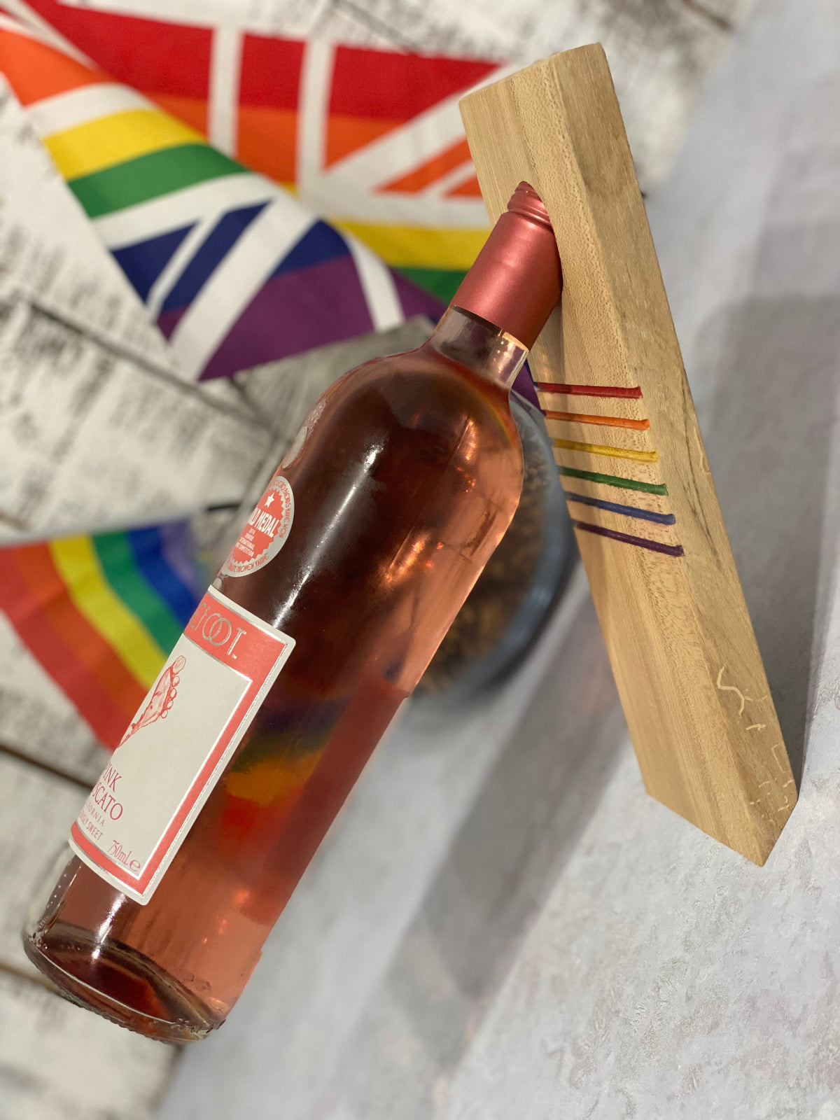 Pride Wine Bottle Holder- LGBT