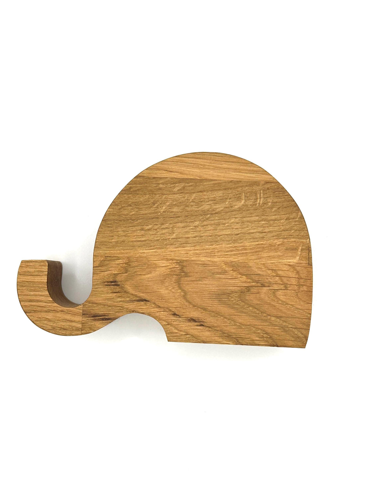 Oak Elephant Phone Stand