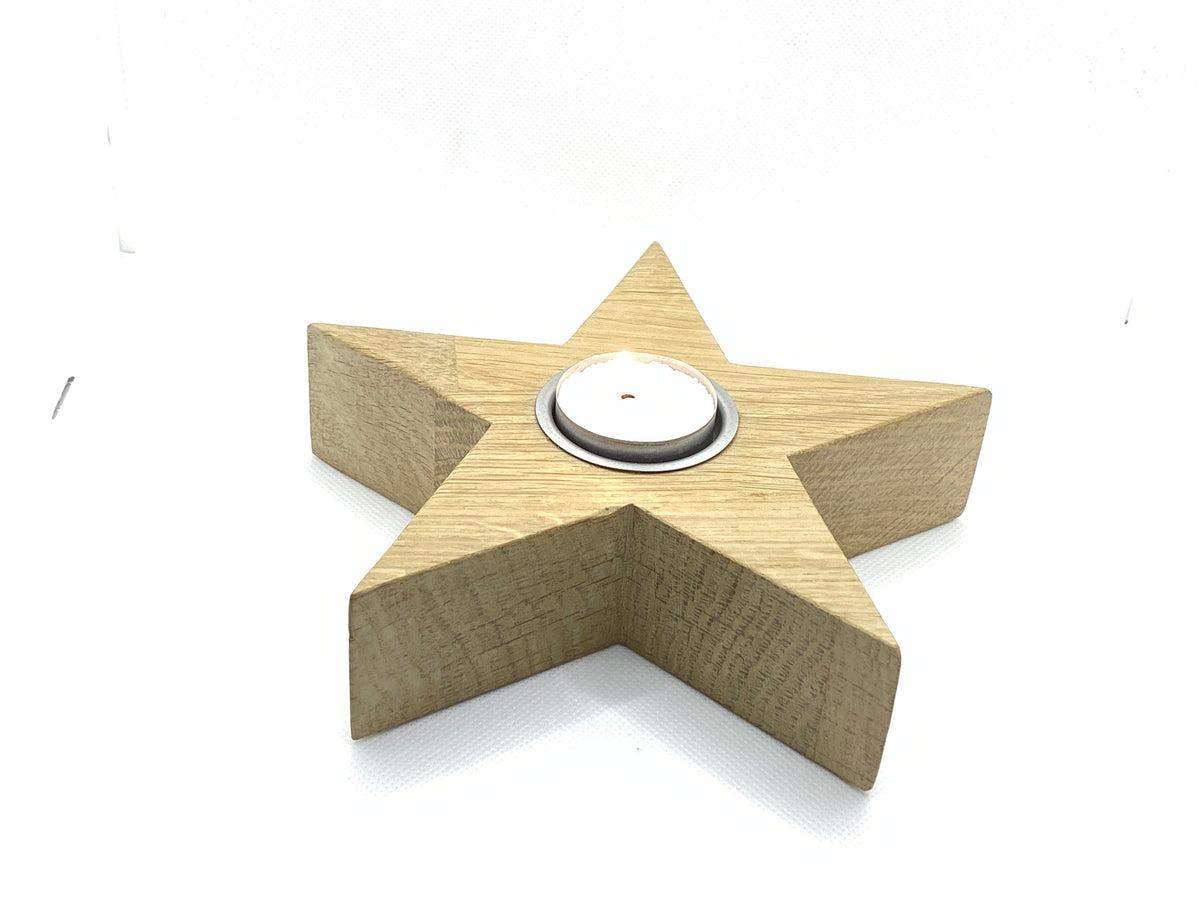Star candle holder